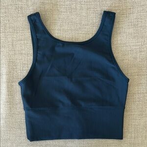 HALARA Reversible Ribbed Crop Top